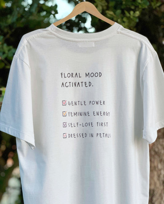 T-Shirt | Floral Mood Checklist
