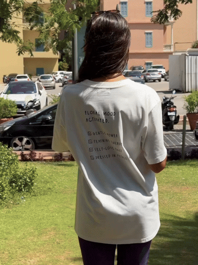 T-Shirt | Floral Mood Checklist